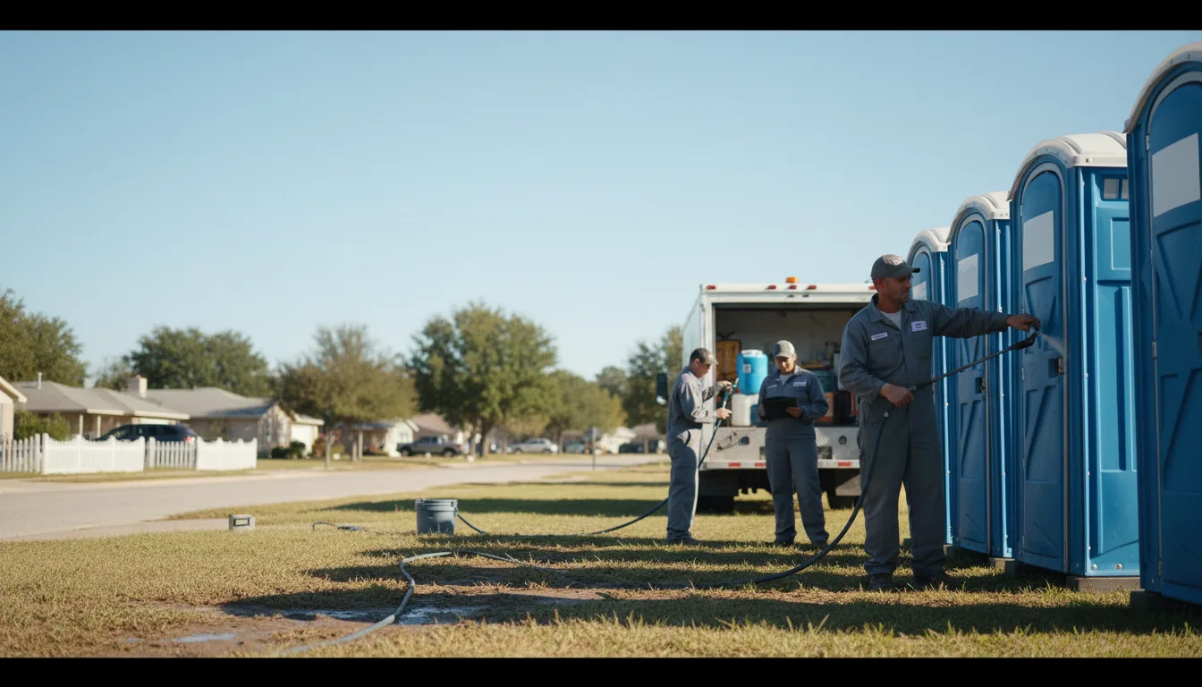 Long-Term Portable Toilet Rental in Whittaker, MI near me